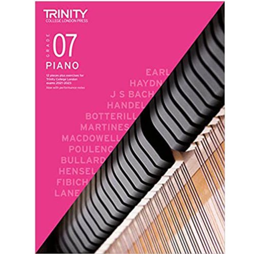 Trinity Piano Grade 7 2021 - 2023