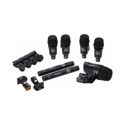 AKG Drum Set Session 1, High-Performance 7-Piece Drum Microphone Set