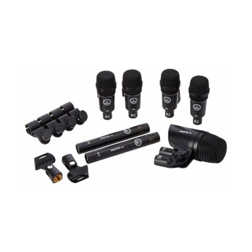 AKG Drum Set Session 1, High-Performance 7-Piece Drum Microphone Set