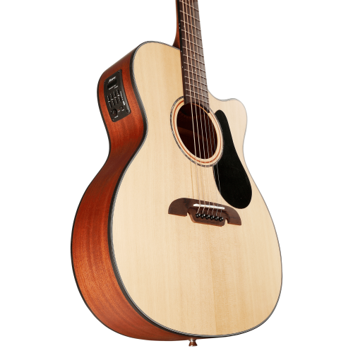 Alvarez AF30CE Artist 30 Folk Acoustic-electric Guitar - Natural - Image 4