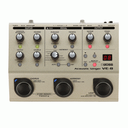 Boss VE-8 Acoustic Singer Effects Processor Pedal