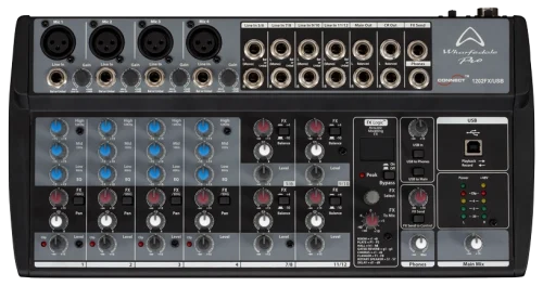 Wharfedale Connect 1202FX USB - 12 Input Mixer - Image 2