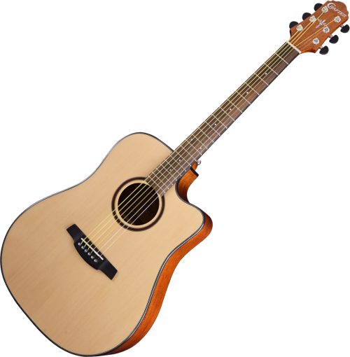 Crafter HD250ce Natural Acoustic guitar - Image 2