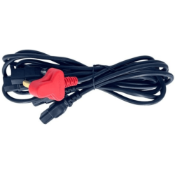 Cyberdyne CZK-438 4-way IEC AC Cable (Dedicated Red Plug)