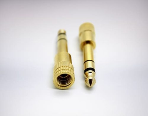 Cyberdyne 3.5mm Stereo Female to 6.35mm Stereo Male Adaptor (Screw on type)