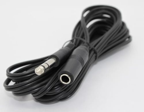 Cyberdyne 6.35mm Stereo Male to 6.35mm Stereo Female Cable (5m)