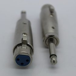 Cyberdyne XLR Female to 6.35mm Mono Male Adaptor