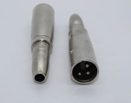 Cyberdyne XLR Male to 6.35mm Mono Female Adaptor