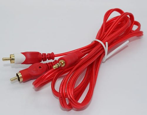 Cyberdyne 3.5mm Stereo Male to 2RCA Male Cable (2m) (Gold)