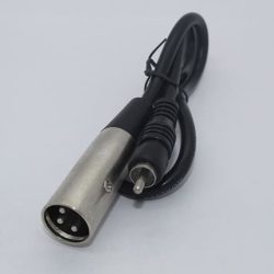 Cyberdyne XLR (Cannon) Male to RCA Male Cable (50cm)