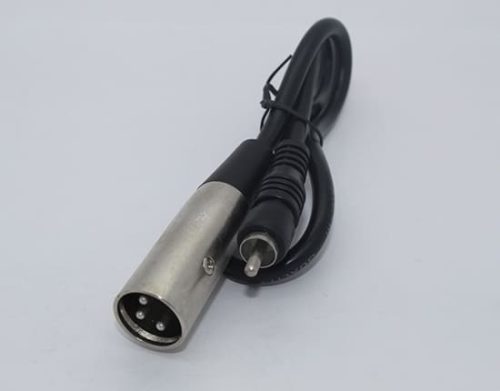 Cyberdyne XLR (Cannon) Male to RCA Male Cable (50cm)