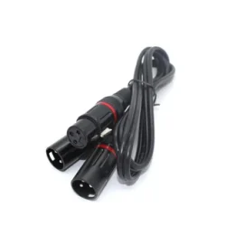 Cyberdyne Female XLR - 2 x XLR Male Cable - 1m