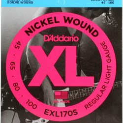 D'Addario EXL170 Nickel Wound Bass Guitar Strings - .045-.100 Regular Light Long Scale