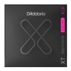 D'Addario XT Nickel Plated Steel Electric Guitar Strings - .009-.042 Super Light