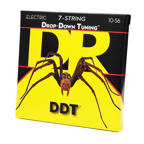 DR Strings Drop-Down Tuning 7 String DDT7-10 Medium Electric Guitar Strings