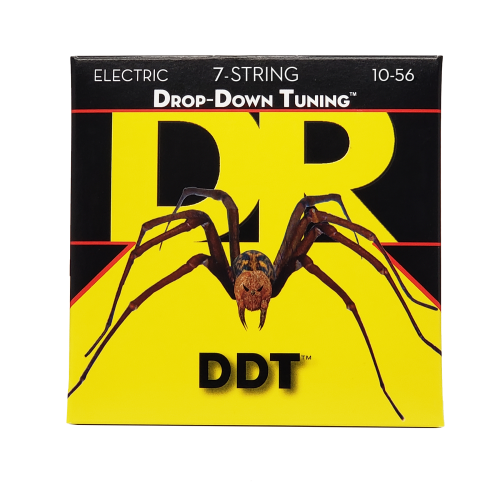 DR Strings Drop-Down Tuning 7 String DDT7-10 Medium Electric Guitar Strings - Image 2