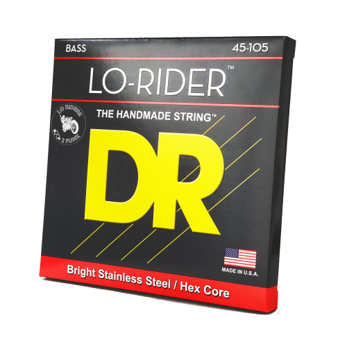 Dr Strings Lo Rider 4 string 45-105 Bass Strings