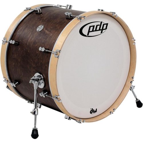 PDP Concept Maple Classic - 4 Piece Kit - Walnut Stain with Natural Hoops - Image 2