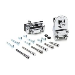 DW MAG Snare Drum Throw Off/Butt Plate Assembly - Chrome