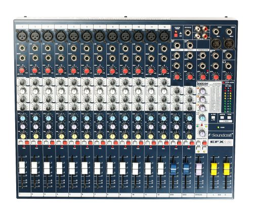 Soundcraft EFX12 12-channel Compact Mixer with Effects - Image 2