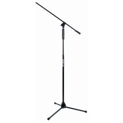 Quiklok Tripod Mic Stand With One-Hand Clutch Height Adjustment Mechanism