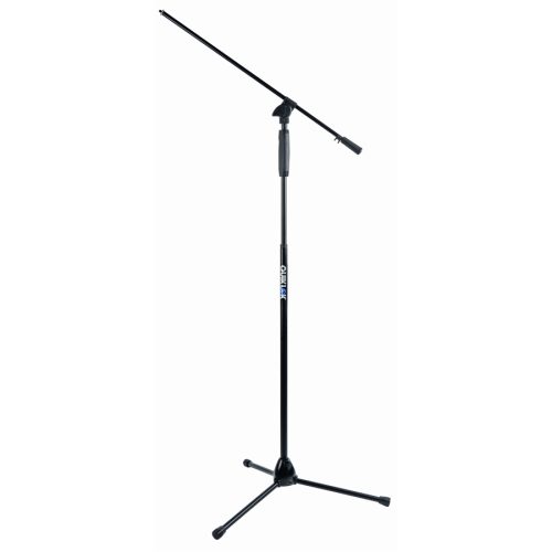 Quiklok Tripod Mic Stand With One-Hand Clutch Height Adjustment Mechanism