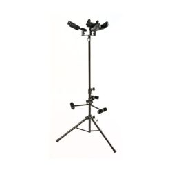 Quik Lok GS538 Triple Universal Guitar Stand with Self Locking Yoke