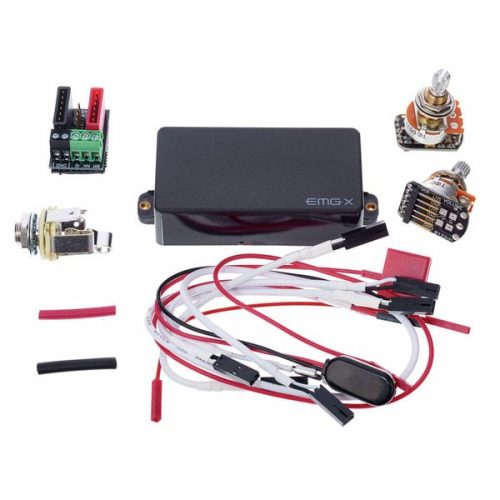 EMG 60X Active Ceramic Neck Humbucker Guitar Pickup - Black - Image 2