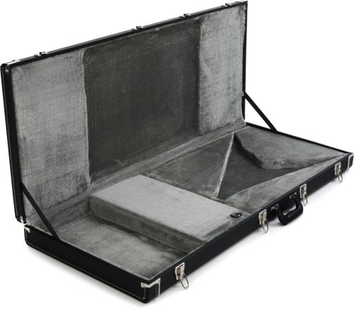 ESP LTD V-Alexi Form Fit Electric Guitar Case - Black with Logo - Image 2