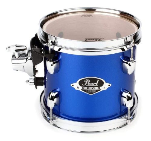 Pearl Export 5 Piece Acoustic Drum Kit High Voltage Blue Including Hardware - Image 3