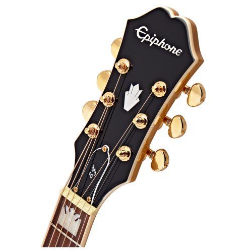 Epiphone EJ-200EC Studio Acoustic Guitar - Vintage Natural - Image 6