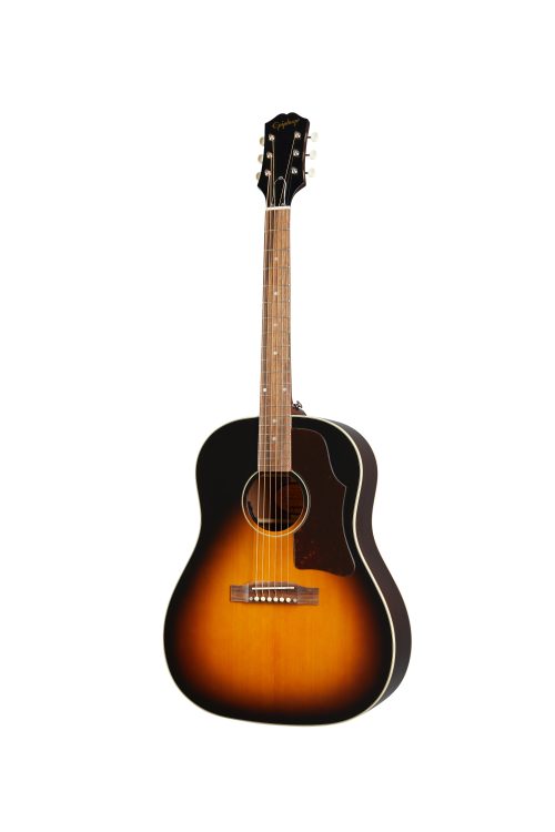 Epiphone J-45 EC Studio Acoustic Guitar - Vintage Sunburst - Image 2