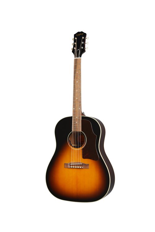 Epiphone J-45 EC Studio Acoustic Guitar - Vintage Sunburst - Image 3