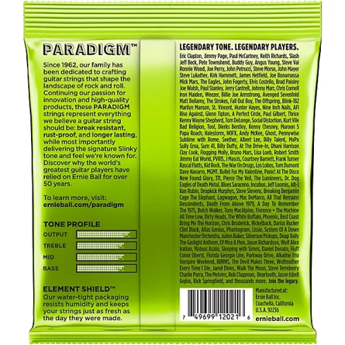 Ernie Ball Regular Slinky Paradigm Electric Strings - .010-.046 - Image 2