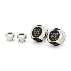 Ernie Ball Super Locks Strap Lock Set – Nickel