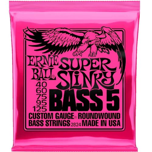 Ernie Ball Super Slinky Nickel Wound Electric Bass Guitar Strings