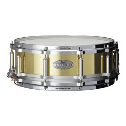 Pearl 14x5 inch Brass Free Floating Snare Drum