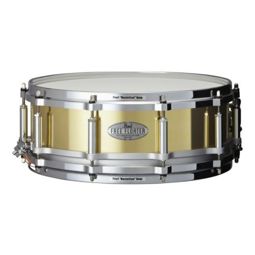 Pearl 14x5 inch Brass Free Floating Snare Drum