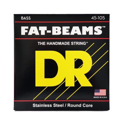 DR Strings FAT-BEAMS Bass Strings, 4-String 45-105