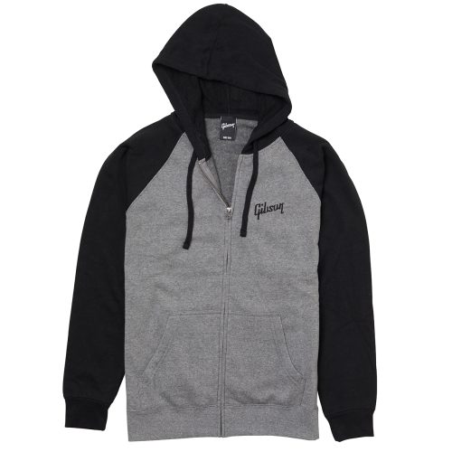 Gibson Logo Full-Zip Hoodie Medium