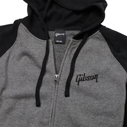 Gibson Logo Full-Zip Hoodie Medium - Image 2