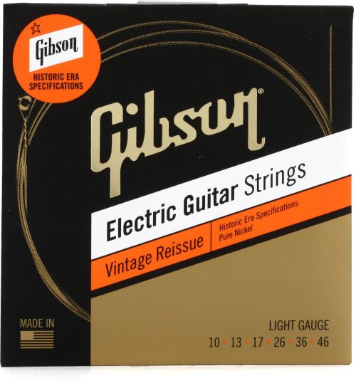 Gibson Vintage Reissue Electric Guitar Strings - .010 - .046 Light