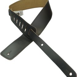 Levy's M1 2 1/2 inch Black Leather Strap