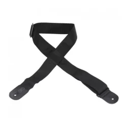 Levy's M8SB-BLK Seatbelt Guitar Strap - Black