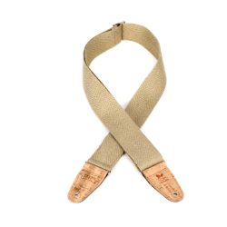 Levy's MH8P-NAT Hemp Guitar Strap - Natural
