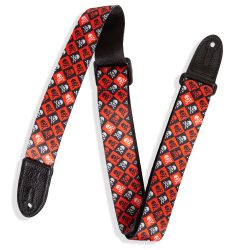 Levy's Skull and Crossbones Red, White, Black 1.5