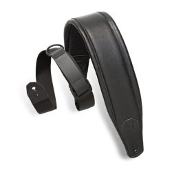 Levy's MRHGP-BLK 3.5" Wide Right Height Guitar Strap - Black