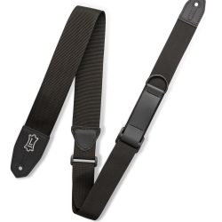 Levy's MRHP-BLK 2" Wide Polyester Right Height Guitar Strap - Black