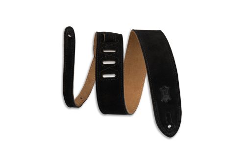 Levy's MS12 Suede Guitar Strap - Black