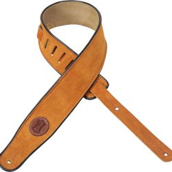 Levy’s Signature Series 2.5″ Sued Honey Guitar Strap
